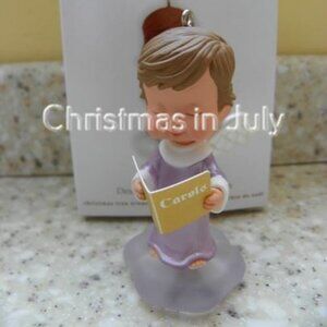 Hallmark 2012 Sterling Rose Mary's Angels Series Christmas Ornament